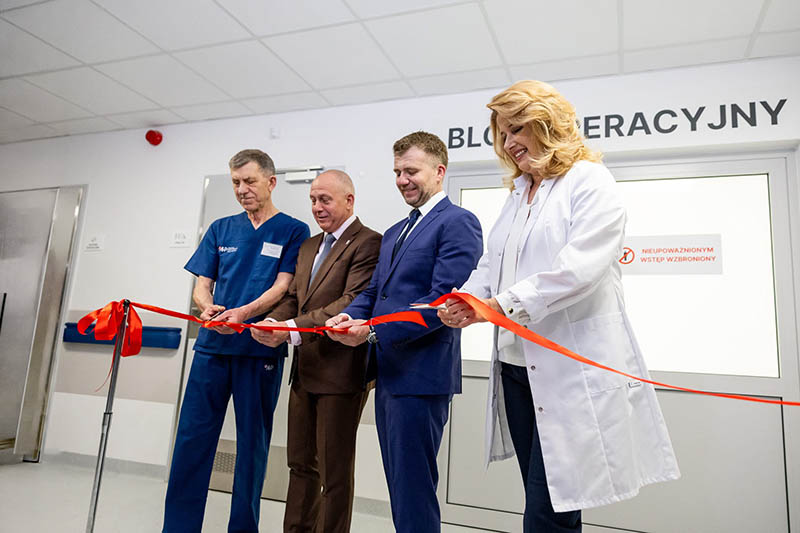Otwarcie zmodernizowanego bloku operacyjnego w Drawsku Pomorskim. Inwestycja za 35,8 mln zł już służy pacjentom