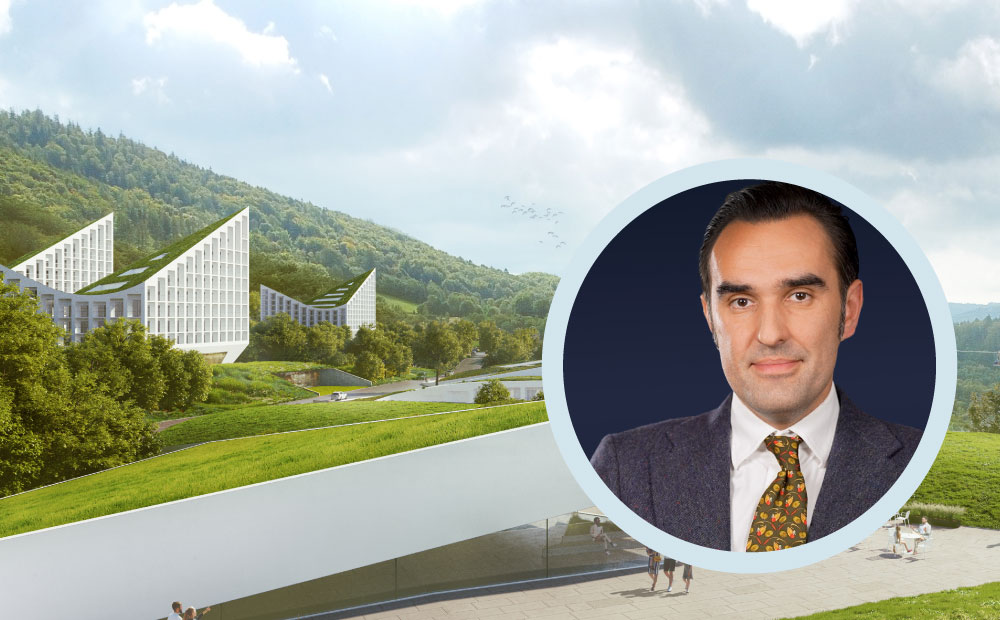 Prezes Adam Szlachta o modernizacji Uzdrowiska Ustroń dla Radia Katowice